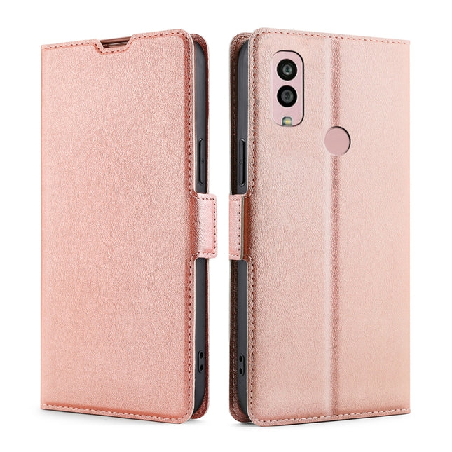 Ultra-thin Voltage Side Buckle Horizontal Flip Leather Phone Case, For Motorola Moto G53 5G/G13 4G/G23 4G, For Motorola Moto G73 5G, For OPPO Reno8 T 5G/A1 Pro 5G, For Kyocera Android One S10, For OnePlus Ace 2/11R