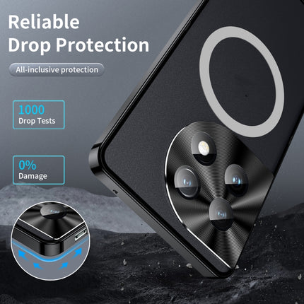 MagSafe Magnetic Frosted Metal Phone Case, For OnePlus 11