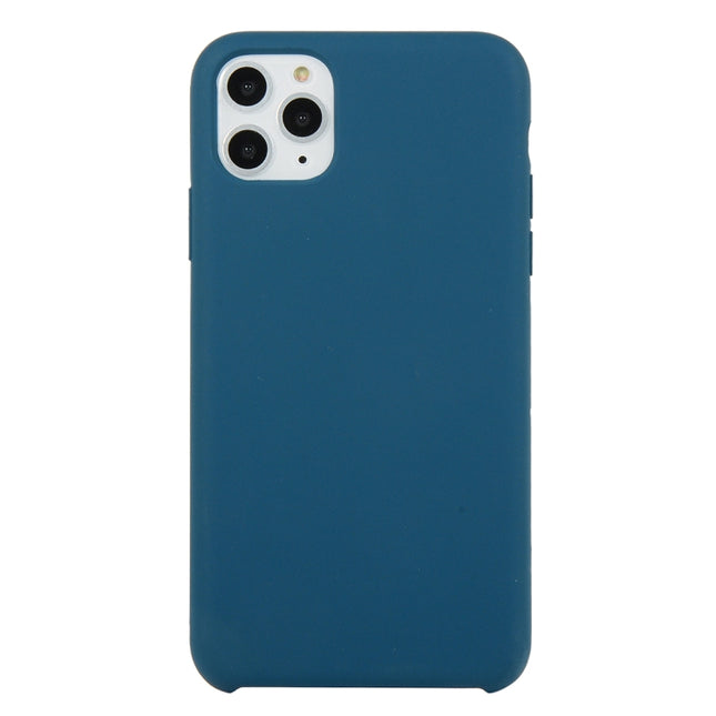For iPhone 11 Solid Color Solid Silicone  Shockproof Case (Hibiscus Pink), For iPhone 11 Pro Max