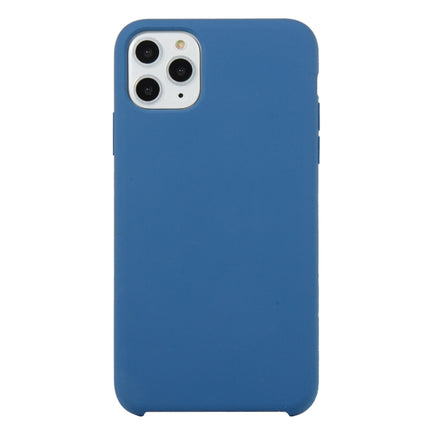 Für iPhone 11, einfarbige, stoßfeste Silikonhülle (Hibiskusrosa), für iPhone 11 Pro Max