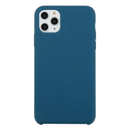 Für iPhone 11, einfarbige, stoßfeste Hülle aus massivem Silikon (Hibiskusrosa), für iPhone 11