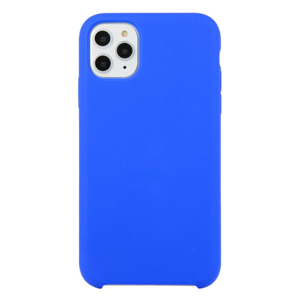 Für iPhone 11, einfarbige, stoßfeste Hülle aus massivem Silikon (Hibiskusrosa), für iPhone 11