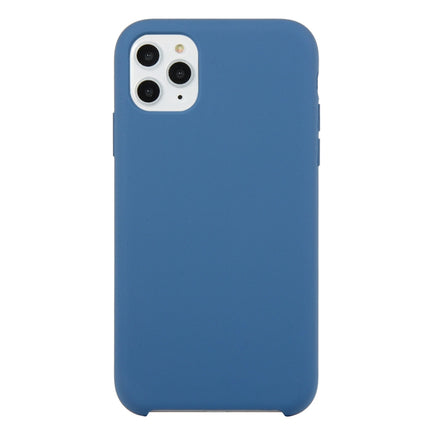 Für iPhone 11, einfarbige, stoßfeste Hülle aus massivem Silikon (Hibiskusrosa), für iPhone 11