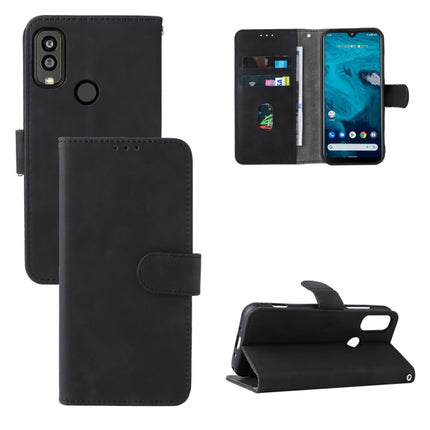 Skin Feel Magnetic Flip Leather Phone Case, For Kyocera Android One S10, For OnePlus 11R 5G / Ace 2 5G