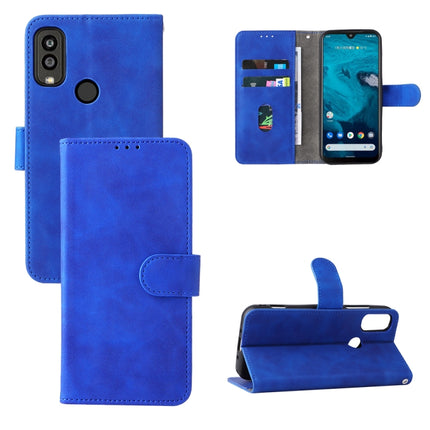 Skin Feel Magnetic Flip Leather Phone Case, For Kyocera Android One S10, For OnePlus 11R 5G / Ace 2 5G
