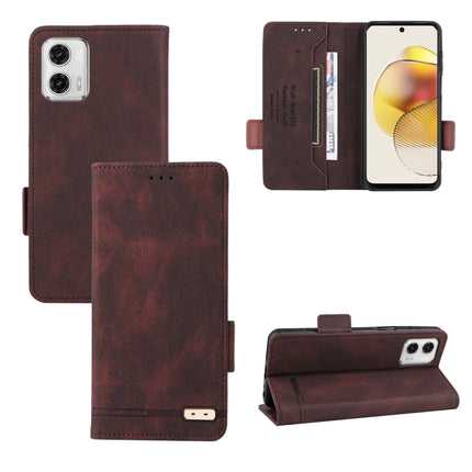 Magnetic Clasp Flip Leather Phone Case, For Motorola Moto G13 / G23 / G53, For Motorola Moto E13 4G, For Motorola Moto G73, For Honor X8a