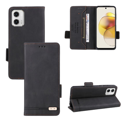Magnetic Clasp Flip Leather Phone Case, For Motorola Moto G13 / G23 / G53, For Motorola Moto E13 4G, For Motorola Moto G73, For Honor X8a
