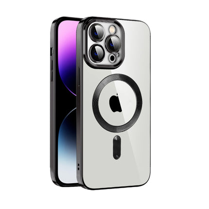 CD Texture Plating TPU MagSafe Phone Case with Lens Film, For iPhone 14 Pro Max, For iPhone 13, For iPhone 13 Pro