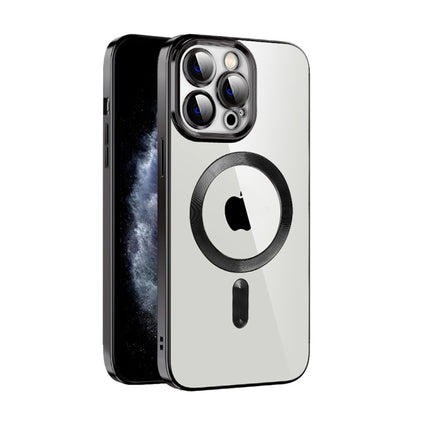 CD Texture Plating TPU MagSafe Phone Case with Lens Film, For iPhone 12 Pro Max, For iPhone 11, For iPhone 11 Pro Max