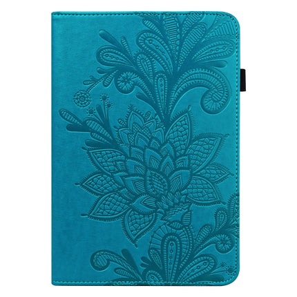 Lace Flower Embossing Pattern Leather Tablet Case, For Lenovo Tab M9