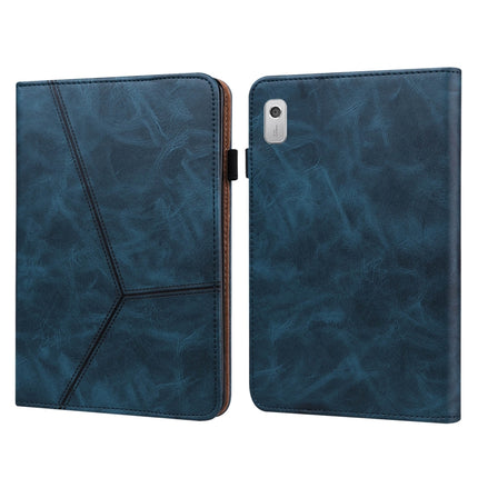 Embossed Striped Leather Tablet Case, For Lenovo Tab M8 4th Gen TB-300FU, For Lenovo Tab P11 Gen 2, For Lenovo Tab P11 Pro Gen 2
