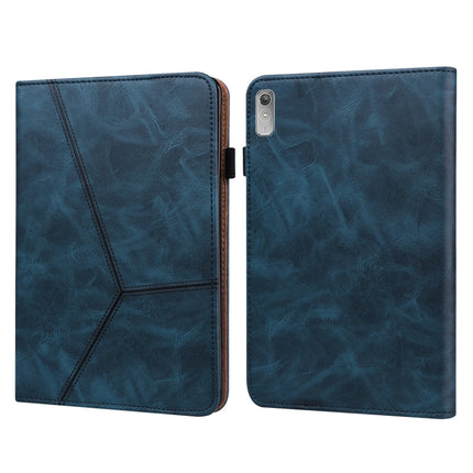 Embossed Striped Leather Tablet Case, For Lenovo Tab M8 4th Gen TB-300FU, For Lenovo Tab P11 Gen 2, For Lenovo Tab P11 Pro Gen 2