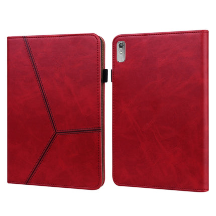 Embossed Striped Leather Tablet Case, For Lenovo Tab M8 4th Gen TB-300FU, For Lenovo Tab P11 Gen 2, For Lenovo Tab P11 Pro Gen 2