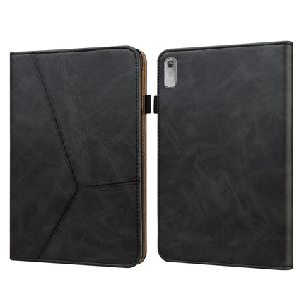 Embossed Striped Leather Tablet Case, For Lenovo Tab M8 4th Gen TB-300FU, For Lenovo Tab P11 Gen 2, For Lenovo Tab P11 Pro Gen 2