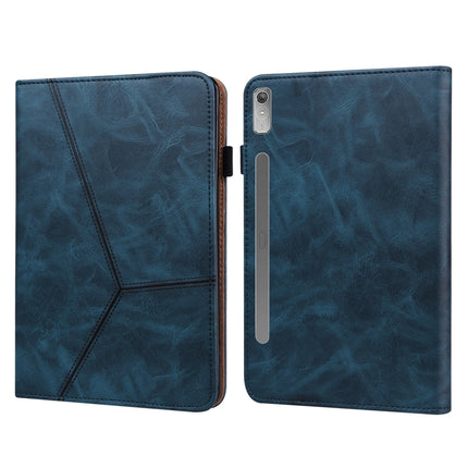 Embossed Striped Leather Tablet Case, For Lenovo Tab M8 4th Gen TB-300FU, For Lenovo Tab P11 Gen 2, For Lenovo Tab P11 Pro Gen 2