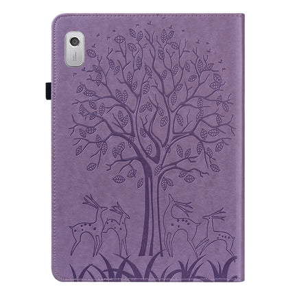 Tree & Deer Pattern Embossed Leather Tablet Case, For Lenovo Tab M8 4th Gen TB-300FU, For Lenovo Tab P11 Gen 2, For Lenovo Tab P11 Pro Gen 2, For Huawei MatePad SE 10.4 2022