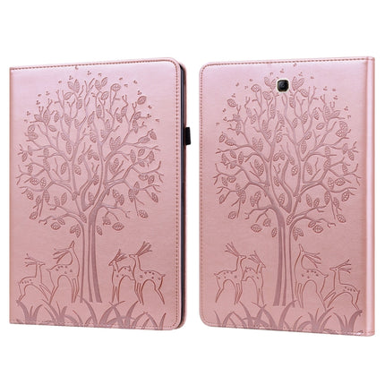Tree & Deer Pattern Embossed Leather Tablet Case, For Samsung Galaxy Tab S5e, For Samsung Galaxy Tab A 9.7 T550 / T555