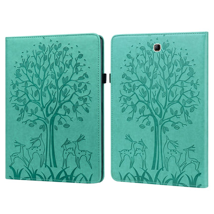 Tree & Deer Pattern Embossed Leather Tablet Case, For Samsung Galaxy Tab S5e, For Samsung Galaxy Tab A 9.7 T550 / T555