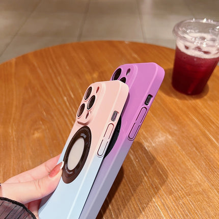 Gradient Skin Feel MagSafe Magnetic Phone Case, For iPhone 13 Pro Max, For iPhone 13 Pro, For iPhone 13, For iPhone 12 Pro Max