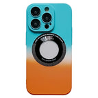 For iPhone 12 Pro Max / Sky Blue + Orange