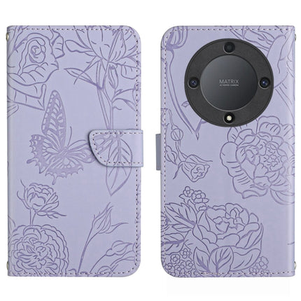 HT03 Skin Feel Butterfly Embossed Flip Leather Phone Case, For Realme C55, For Xiaomi Redmi Note 12 4G Global, For Honor X9a 5G / Magic5 Lite, For Honor X5 4G