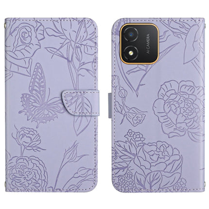 HT03 Skin Feel Butterfly Embossed Flip Leather Phone Case, For Realme C55, For Xiaomi Redmi Note 12 4G Global, For Honor X9a 5G / Magic5 Lite, For Honor X5 4G