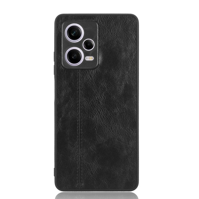 Sewing Cow Pattern Skin PC + PU + TPU Phone Case, For Xiaomi Redmi Note 12 Pro 5G, For Xiaomi Redmi Note 12 Pro+ 5G, For Honor Magic Vs, For Honor X7a, For Honor X8a, For Samsung Galaxy A34 5G