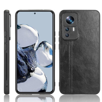 Sewing Cow Pattern Skin PC + PU + TPU Phone Case, For Samsung Galaxy S23+ 5G, For Samsung Galaxy S23 Ultra 5G, For Samsung Galaxy S23 5G, For Xiaomi 12T Pro, For Xiaomi 12T/Redmi K50 Ultra, For Xiaomi Poco C55/Redmi 12C/Redmi 11A 4G