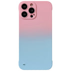For iPhone 14 / Pink + Light Blue