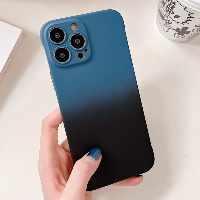 Frameless Skin Feel Gradient Phone Case, For iPhone 12 Pro, For iPhone 12, For iPhone 11 Pro Max, For iPhone 11