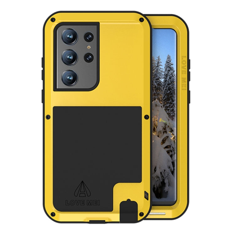 LOVE MEI Metal Shockproof Life Waterproof Dustproof Phone Case, For Samsung Galaxy S23 5G, For Samsung Galaxy S23+ 5G, For Samsung Galaxy S23 Ultra 5G