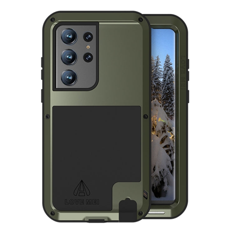 LOVE MEI Metal Shockproof Life Waterproof Dustproof Phone Case, For Samsung Galaxy S23 5G, For Samsung Galaxy S23+ 5G, For Samsung Galaxy S23 Ultra 5G