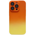 For iPhone 14 Plus / Light Orange + Yellow