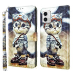 For Motorola Moto G73 / Naughty Cat
