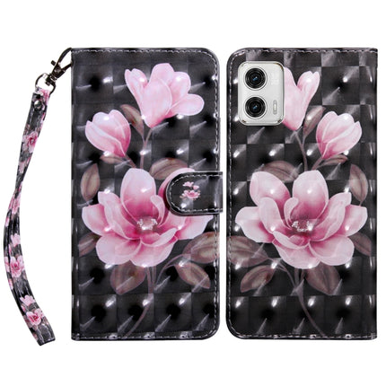 3D Painted Leather Phone Case, For Motorola Moto G73, For Google Pixel 7 5G