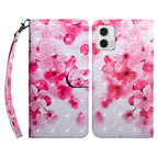 For Motorola Moto G73 / Red Flower
