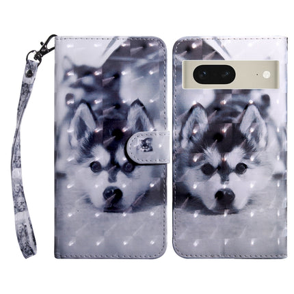 3D Painted Leather Phone Case, For Motorola Moto G73, For Google Pixel 7 5G