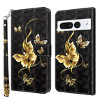 For Google Pixel 7 Pro 5G / Golden Swallow Butterfly