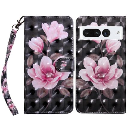 3D Painted Leather Phone Case, For Google Pixel 7 Pro 5G, For Google Pixel 7a 5G