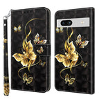 For Google Pixel 7a 5G / Golden Swallow Butterfly