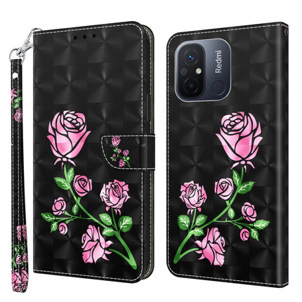 3D Painted Leather Phone Case, For Xiaomi Redmi 11A, For Samsung Galaxy A24 4G