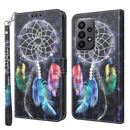 3D Painted Leather Phone Case, For Xiaomi Redmi 11A, For Samsung Galaxy A24 4G