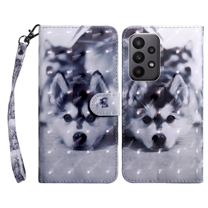 3D Painted Leather Phone Case, For Xiaomi Redmi 11A, For Samsung Galaxy A24 4G