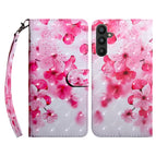For Samsung Galaxy A34 / Red Flower