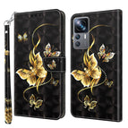 For Xiaomi 12T Pro / Golden Swallow Butterfly