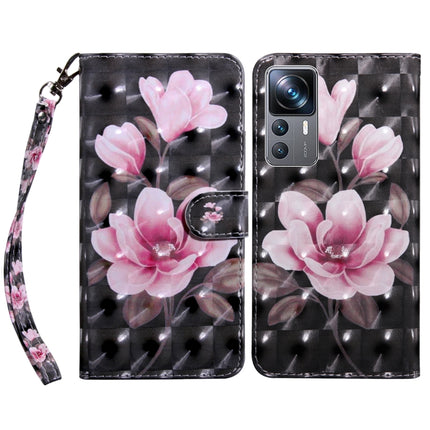 3D Painted Leather Phone Case, For Xiaomi 12T Pro