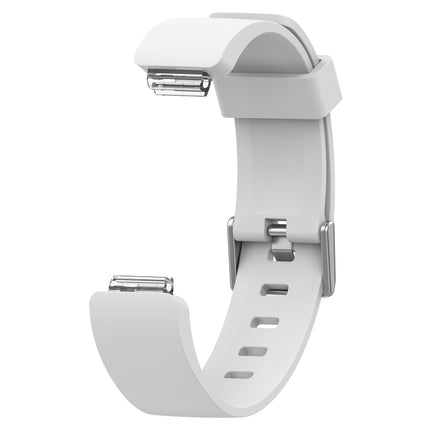 For Fitbit Inspire / Inspire HR Glossy Surface Silicone Replacement Wrist Strap Watchband, S, L