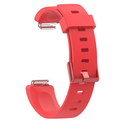 For Fitbit Inspire / Inspire HR Glossy Surface Silicone Replacement Wrist Strap Watchband, S, L