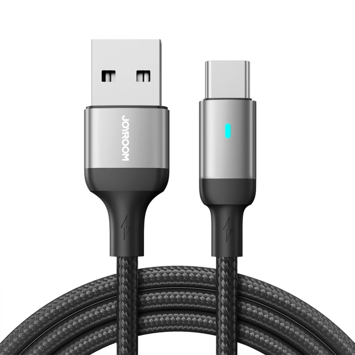 Cable de datos de carga rápida JOYROOM S-UC027A10 Extraordinary Series 3A USB-A a USB-C/Tipo-C, Tipo-C, 1,2 m, Tipo-C, 2 m, Tipo-C, 3 m