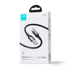 JOYROOM S-UC027A10 Extraordinary Series 3A USB-A to USB-C / Type-C Fast Charging Data Cable, Type-C, 1.2m, Type-C, 2m, Type-C, 3m